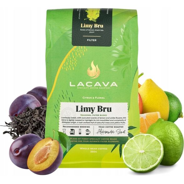 Kawa ziarnista LaCava LaCava - Limy BRU Filter 350g 14233578 5905215161254