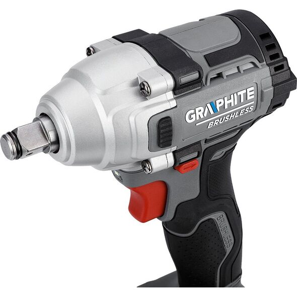 Klucz udarowy Graphite Klucz udarowy bezszczotkowy 18V, 330Nm, ??, Energy+, bez akumulatora 14237572 5902062172013