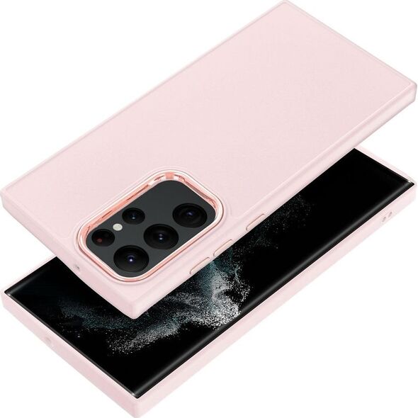 OEM Futerał FRAME do SAMSUNG S22 Ultra pudrowy róż 14242709 5903396196690