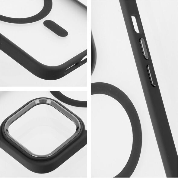 OEM Futerał MATTE MAG COVER kompatybilny z MagSafe do IPHONE 12 Pro Max czarny 14242759 5903396220128