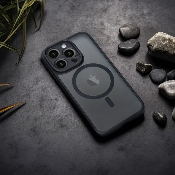 OEM Futerał FULL MATTE MAG COVER kompatybilny z MagSafe do IPHONE 11 Pro Max czarny 14242765 5903396218422