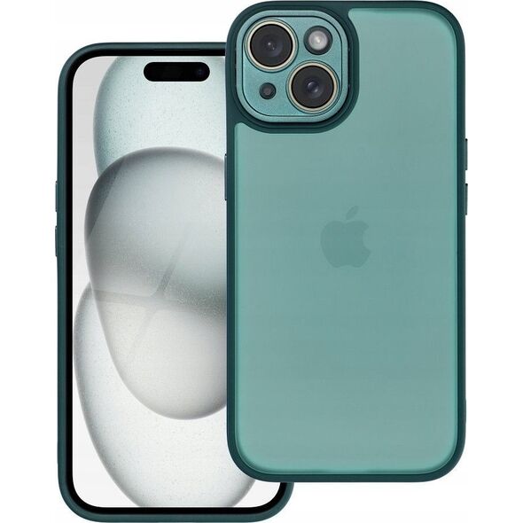 OEM Futerał VARIETE do IPHONE 15 ciemnozielony 14242891 5903396239564