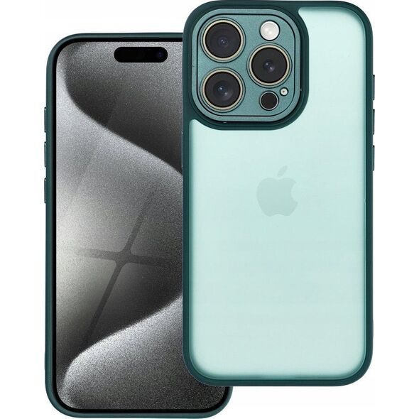 OEM Futerał VARIETE do IPHONE 15 Pro ciemnozielony 14242892 5903396239595