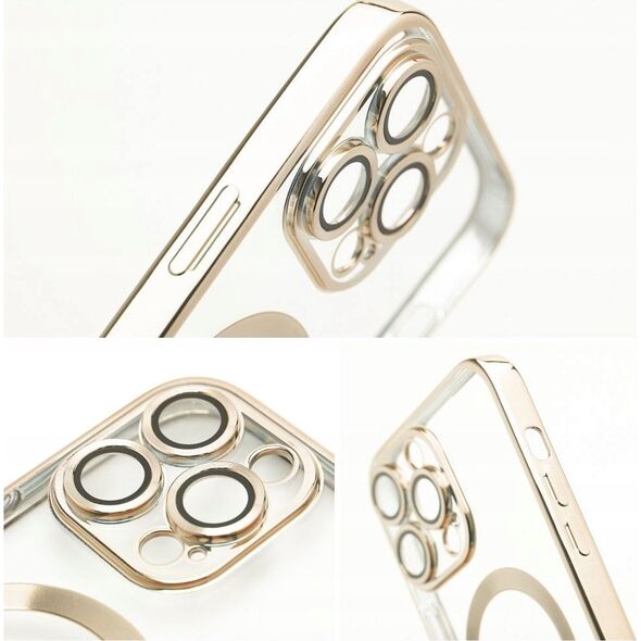 OEM Futerał ELECTRO MAG COVER kompatybilny z MagSafe do SAMSUNG S24 Ultra złoty 14242945 5903396272820