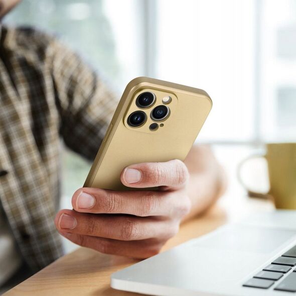 OEM Futerał METALLIC do IPHONE 16 złoty 14243193 5903396307775