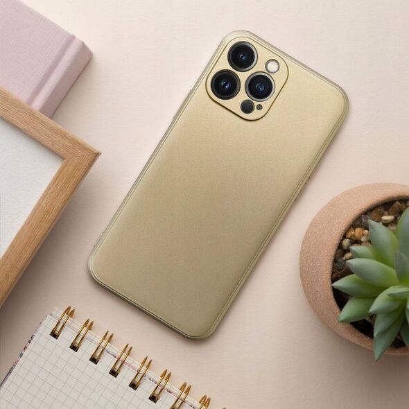 OEM Futerał METALLIC do IPHONE 16 Plus złoty 14243207 5903396307027