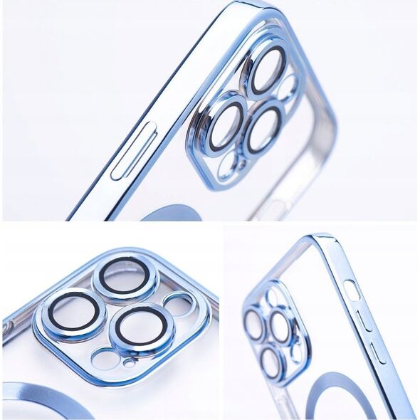 OEM Futerał ELECTRO MAG COVER kompatybilny z MagSafe do IPHONE 16 niebieski 14243226 5903396304118