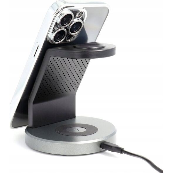 OEM Futerał ELECTRO MAG COVER kompatybilny z MagSafe do IPHONE 16 Plus srebrny 14243232 5903396304644