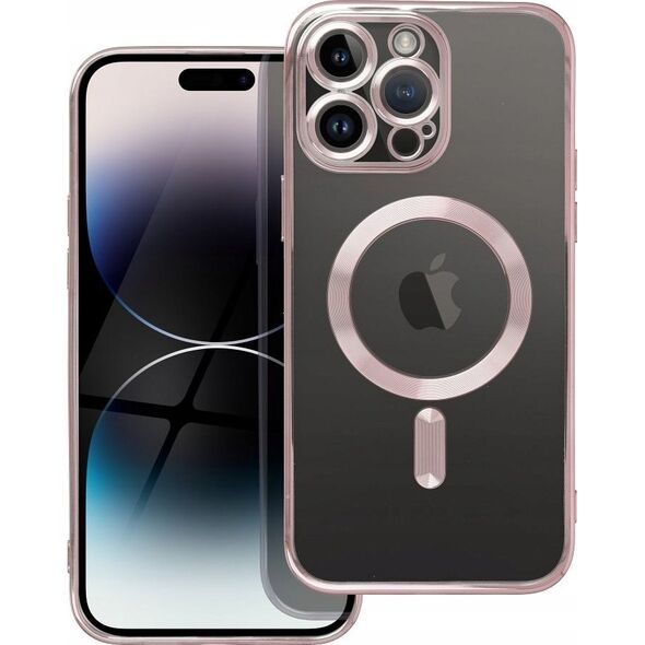 OEM Futerał ELECTRO MAG COVER kompatybilny z MagSafe do IPHONE 16 Pro Max złoty róż 14243251 5903396304606