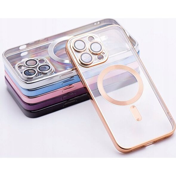 OEM Futerał ELECTRO MAG COVER kompatybilny z MagSafe do IPHONE 16 Plus złoty 14243262 5903396304651