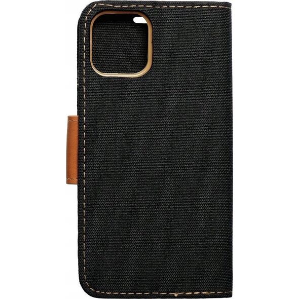 OEM Kabura CANVAS Book do IPHONE 16 czarny 14243268 5903396308734