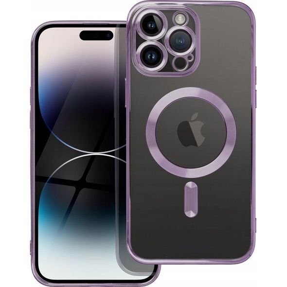 OEM Futerał ELECTRO MAG COVER kompatybilny z MagSafe do IPHONE 16 Plus fioletowy 14243271 5903396304675