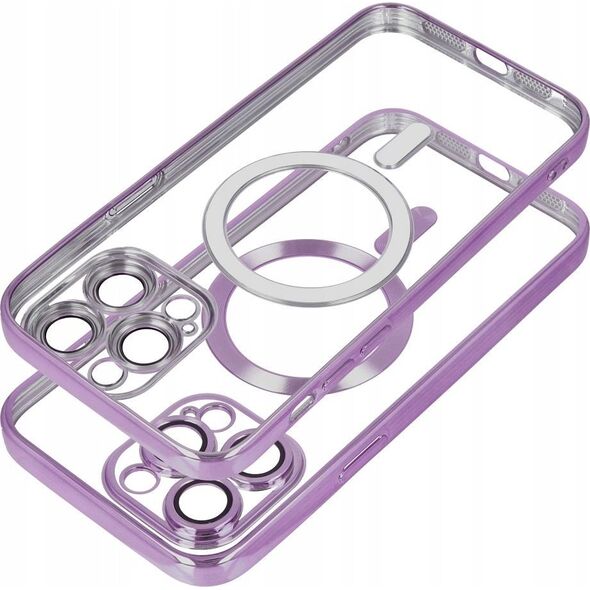 OEM Futerał ELECTRO MAG COVER kompatybilny z MagSafe do IPHONE 16 Plus fioletowy 14243271 5903396304675