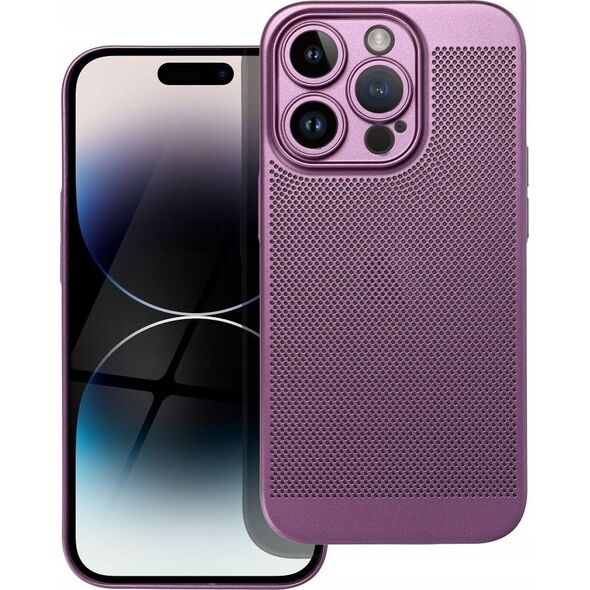 OEM Futerał BREEZY do IPHONE 16 Pro Max fioletowy 14243292 5903396306525