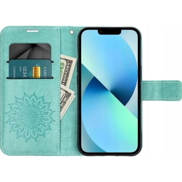 OEM Kabura MEZZO Book do IPHONE 16 Pro mandala zielony 14243318 5903396313622