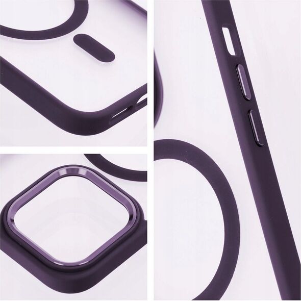 OEM Futerał MATTE MAG COVER kompatybilny z MagSafe do IPHONE 16 Plus fioletowy 14243331 5903396309984
