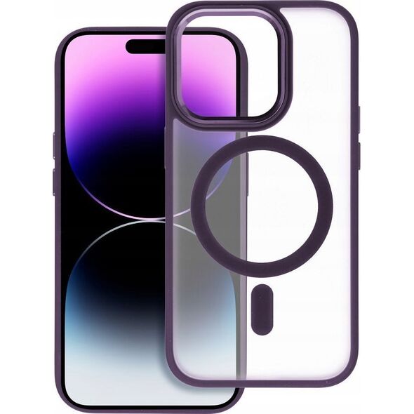 OEM Futerał MATTE MAG COVER kompatybilny z MagSafe do IPHONE 16 Plus fioletowy 14243331 5903396309984