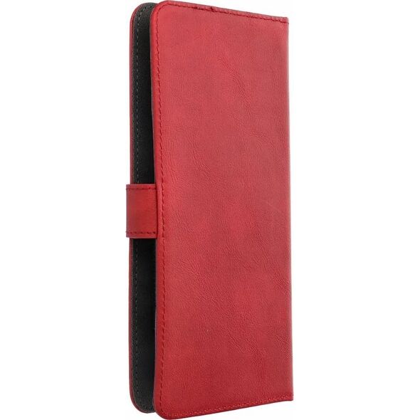 OEM Kabura uniwersalna COMMON Book rozmiar L do IPHONE 6 PLUS / 7 PLUS / 8 PLUS / XS MAX / 11 PRO MAX / SAMSUNG S20 FE / S21 FE / S10 PLUS / A10 / A32 / A54 / XIAOMI 12 LITE / HUAWEI P30 PRO czerwona 14243341 5903396309649