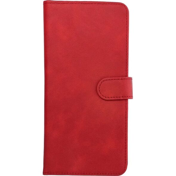 OEM Kabura uniwersalna COMMON Book rozmiar L do IPHONE 6 PLUS / 7 PLUS / 8 PLUS / XS MAX / 11 PRO MAX / SAMSUNG S20 FE / S21 FE / S10 PLUS / A10 / A32 / A54 / XIAOMI 12 LITE / HUAWEI P30 PRO czerwona 14243341 5903396309649
