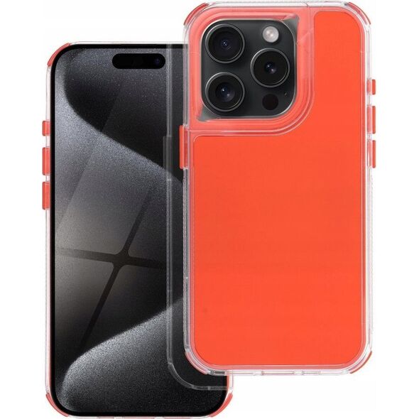 OEM Futerał MATRIX do IPHONE 16 PLUS pomarańczowy 14243343 5903396307928