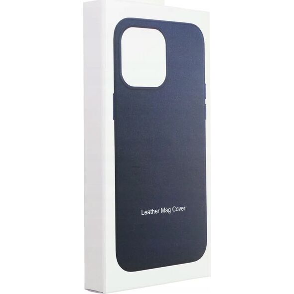 OEM Futerał LEATHER MAG COVER kompatybilny z MagSafe do IPHONE 16 Plus niebieski 14243353 5903396310355
