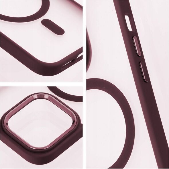 OEM Futerał MATTE MAG COVER kompatybilny z MagSafe do IPHONE 16 Pro czerwony 14243366 5903396309953