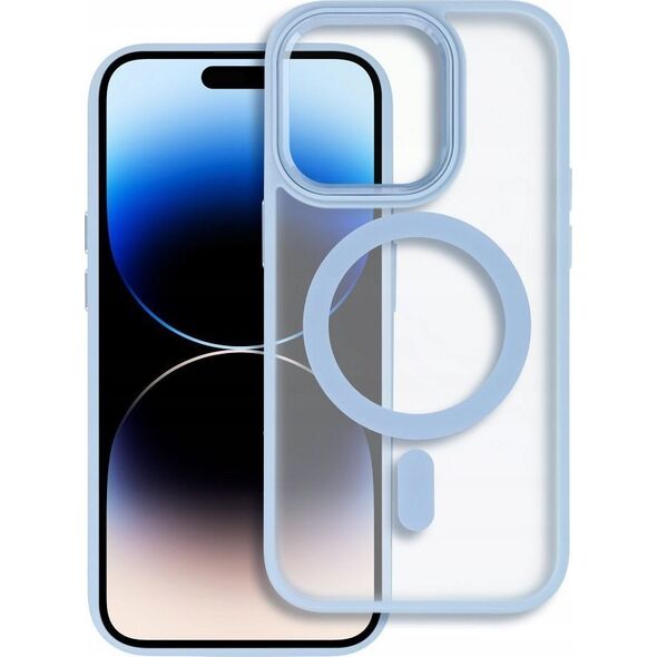 OEM Futerał MATTE MAG COVER kompatybilny z MagSafe do IPHONE 16 Plus niebieski 14243368 5903396310027