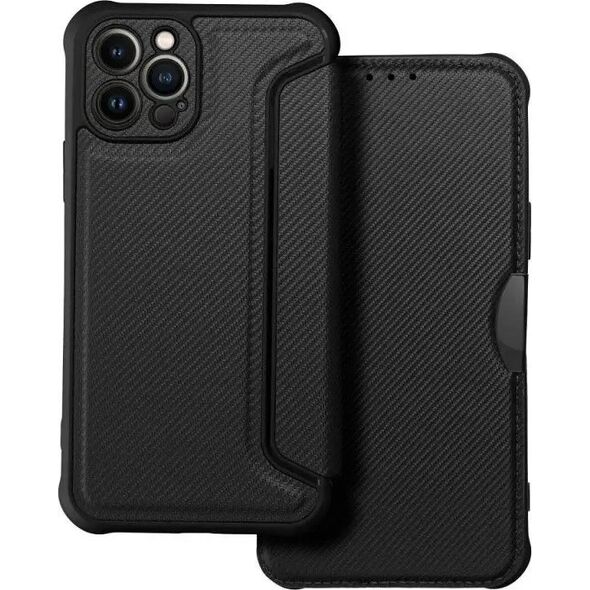 OEM Futerał COLOR EDGE MAG COVER kompatybilny z MagSafe do IPHONE 16 czarno czerwony 14243373 5903396310195
