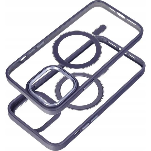 OEM Futerał COLOR EDGE MAG COVER kompatybilny z MagSafe do IPHONE 16 Pro fioletowy 14243374 5903396310164