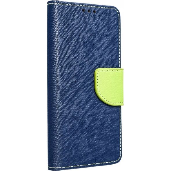 OEM Kabura FANCY Book do IPHONE 16 Pro granatowo limonkowy 14243388 5903396314728
