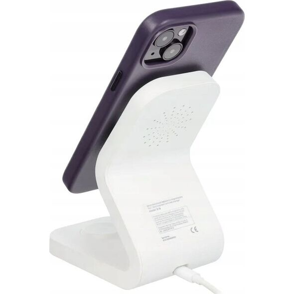 OEM Futerał LEATHER MAG COVER kompatybilny z MagSafe do IPHONE 16 Plus ciemny fioletowy 14243396 5903396310454