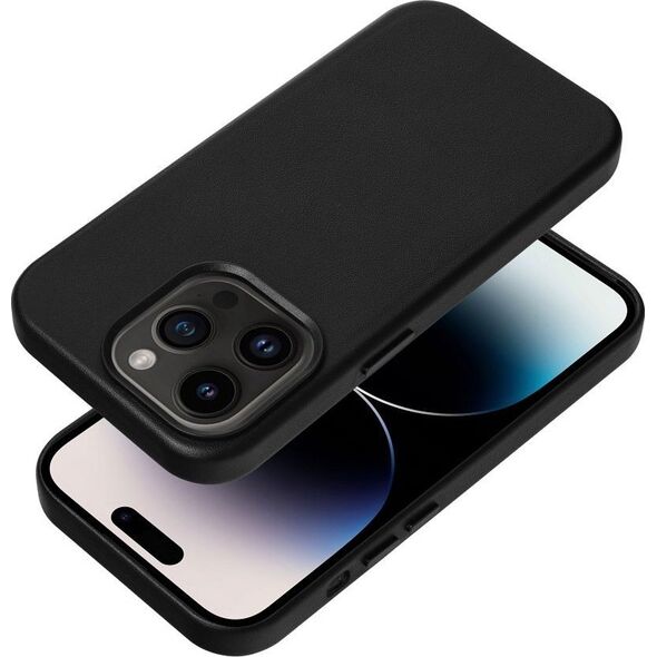 OEM Futerał LEATHER MAG COVER kompatybilny z MagSafe do IPHONE 16 Plus czarny 14243397 5903396310348