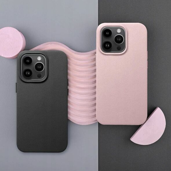 OEM Futerał LEATHER MAG COVER kompatybilny z MagSafe do IPHONE 16 Plus czarny 14243397 5903396310348