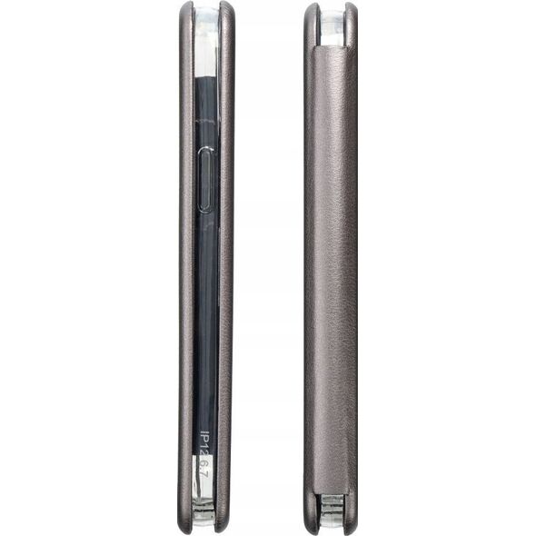 OEM Kabura ELEGANCE Book do IPHONE 16 Pro Max stalowy 14243433 5903396313998