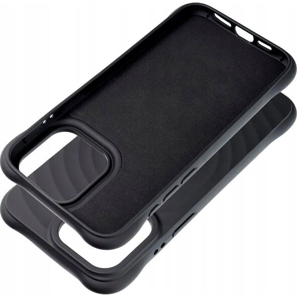 OEM Silicone Zephyr Mag Cover kompatybilny z MagSafe do IPHONE 16 PLUS czarny 14243492 5903396301636