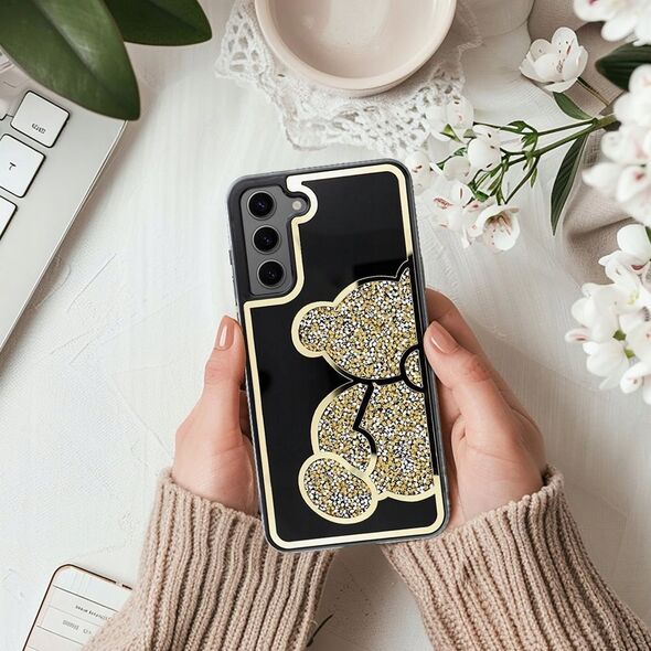 OEM Futerał TEDDY BEAR do SAMSUNG A54 złoty 14243543 5903396325694