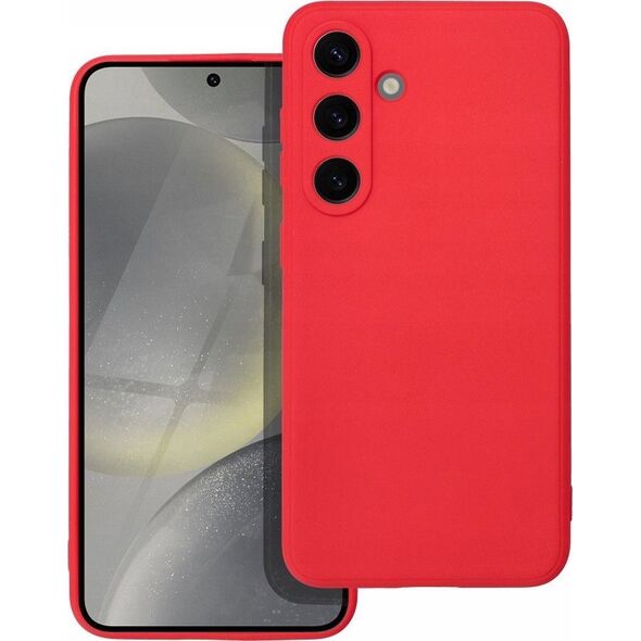 OEM Futerał SOFT do SAMSUNG S24 FE czerwony 14243635 5903396325977