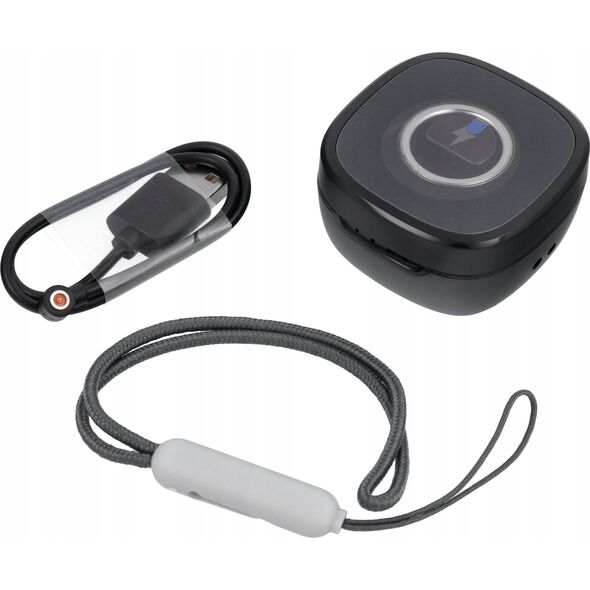 Smartwatch OEM Smart Ring R8- inteligentny pierścień ceramiczny ze stacją ładującą rozmiar 20mm czarny 14243670 5903396322914