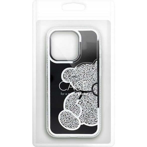 OEM Futerał TEDDY BEAR do IPHONE 12 MINI srebrny 14243716 5903396326691