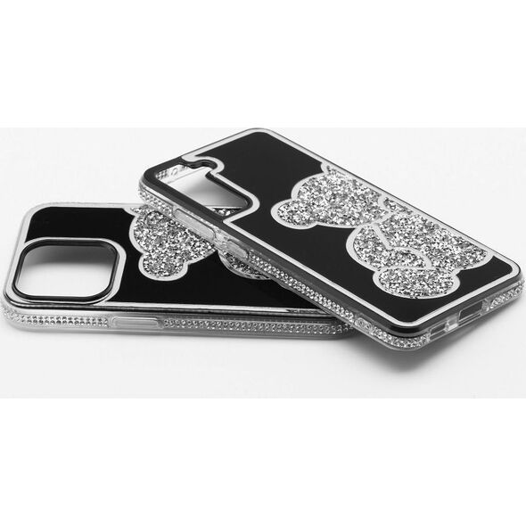 OEM Futerał TEDDY BEAR do IPHONE 14 Pro Max srebrny 14243723 5903396326738