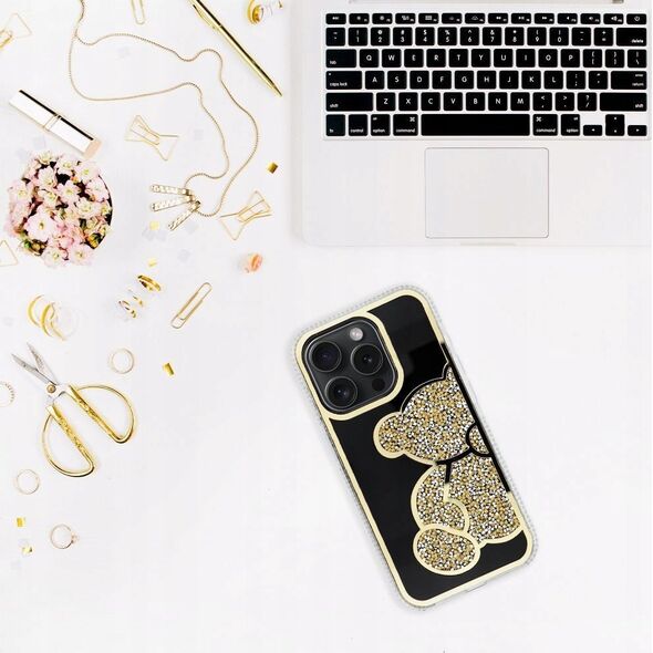 OEM Futerał TEDDY BEAR do IPHONE 14 Pro Max złoty 14243729 5903396326998