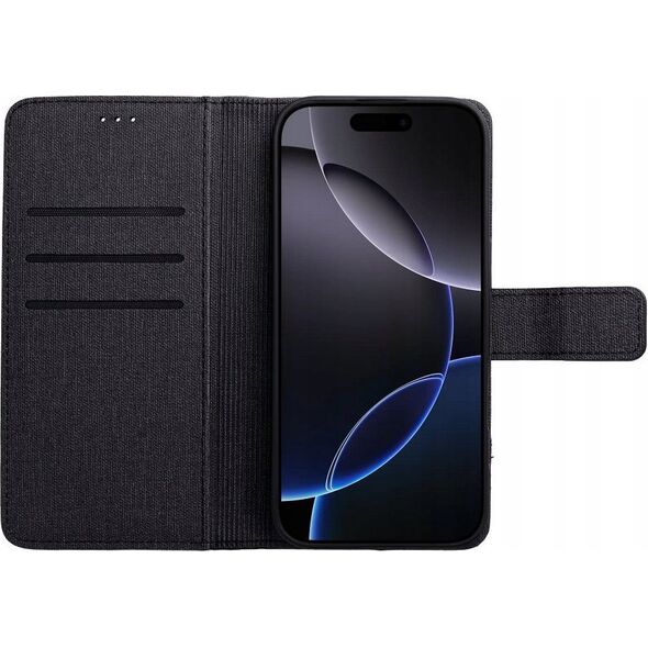 OEM Kabura GOMMA Book do IPHONE 16 czarny 14243734 5903396327407