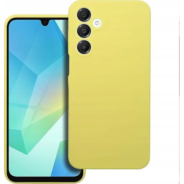 OEM Futerał SILICONE 2mm do SAMSUNG A16 5G żółty 14243794 5903396330742