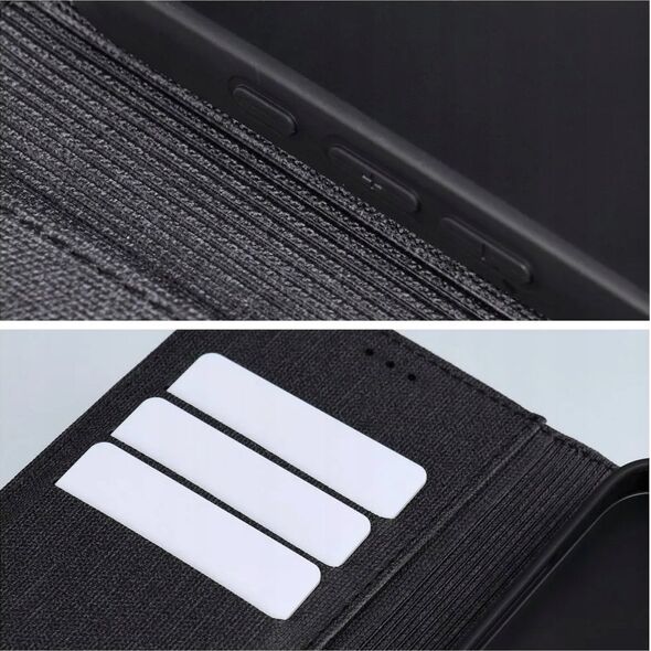 OEM Kabura GOMMA Book do SAMSUNG A10 czarny 14243985 5903396326264