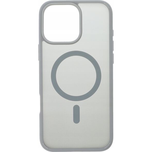 Puro Etui silikonowe Puro Gradient MagSafe do iPhone 16 Pro Max - srebrne 14244326 8018417485367