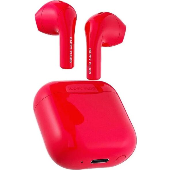 Słuchawki Tura Scandinavia AB Happy Plugs Joy - bezprzewodowe słuchawki douszne (red) 14246642 7350116012873