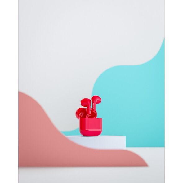 Słuchawki Tura Scandinavia AB Happy Plugs Joy - bezprzewodowe słuchawki douszne (red) 14246642 7350116012873