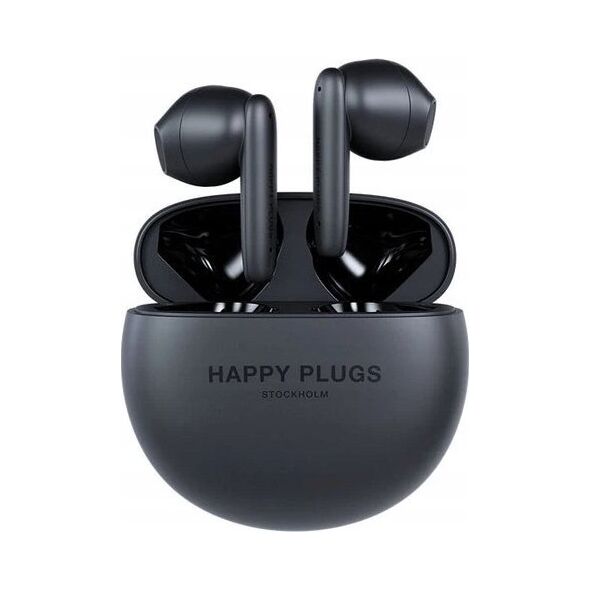 Słuchawki Tura Scandinavia AB Happy Plugs Joy Lite - bezprzewodowe słuchawki douszne z ENC (black) 14246692 7319922326086