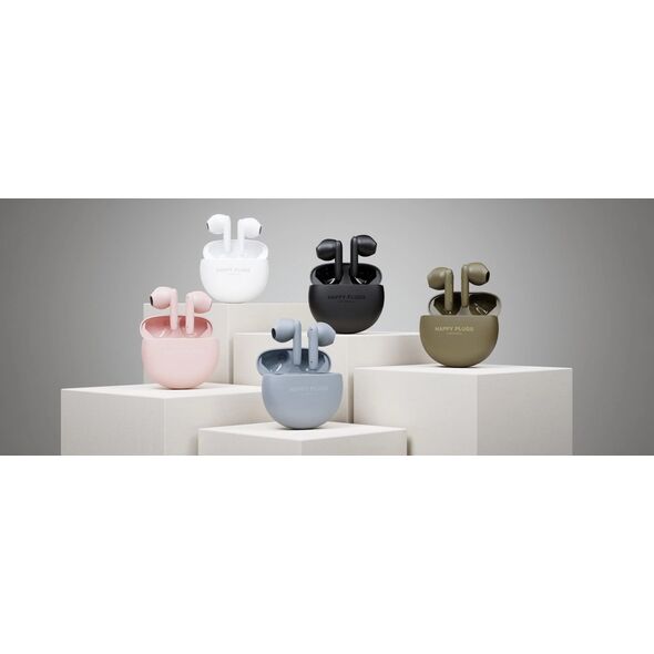 Słuchawki Tura Scandinavia AB Happy Plugs Joy Lite - bezprzewodowe słuchawki douszne z ENC (black) 14246692 7319922326086