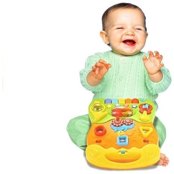 LeanToys Chodzik Pchacz Dla Dziecka Grający Odpinany Panel 14250408 5905884456910